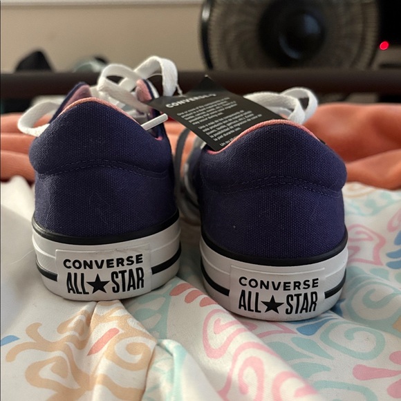 Converse Dark Blue and White Sneakers - Picture 2 of 4
